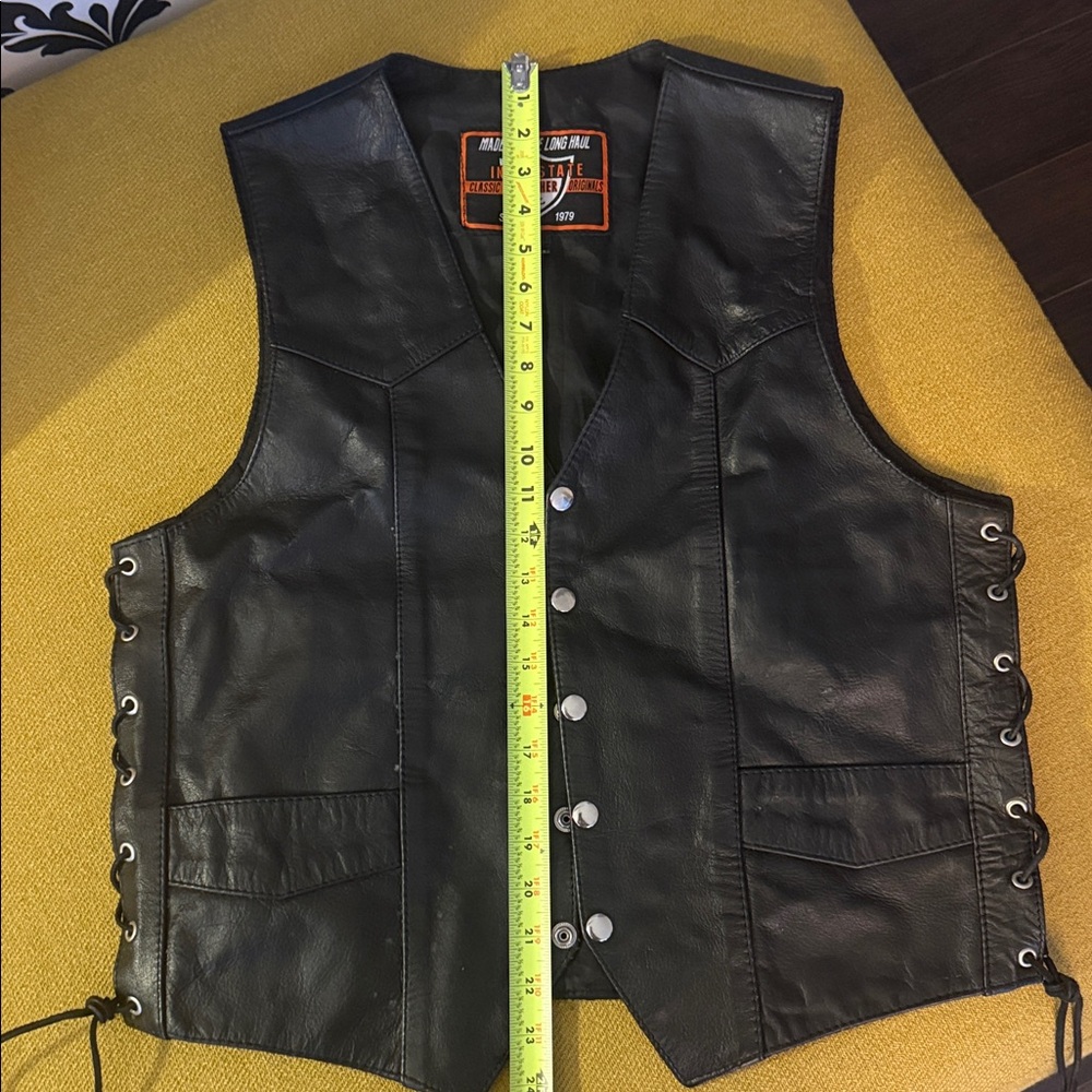 Interstate leather - lace up women’s vest 🎉 - Picture 5 of 14